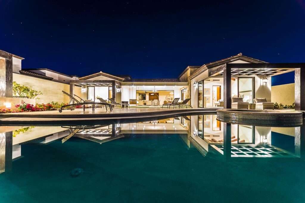 Los Cabos Pescadero Casa Vista al Mar sits on a hillside with wide open – 4.12 Via de Mendoza, Pacific, BS