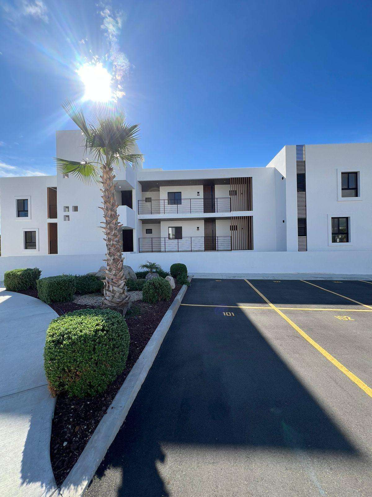 Los Cabos Cumbre Del Tezal Yameto in Cabo San Lucas, a condominium that blends modern design, functionality, and comfort in every space. Featuring two bedrooms, two full bathrooms, and parking for two cars, it stands out for its high-quality finishes such as marble flooring and a fully equipped kitchen with a quartz countertop. It is delivered fully equipped with included appliances: a 5-burner electric ceramic cooktop, a three-door French Door refrigerator, and a microwave hood. Additional features like a smart lock and a private terrace.Yameto elevates your lifestyle with amenities designed for maximum enjoyment: a swimming pool, gym, green areas, children's spaces, and a rooftop for gathering or relaxing. With 24/7 security and controlled access. for sale