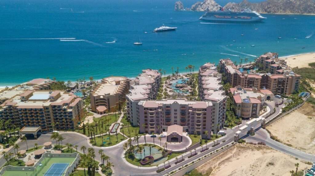Los Cabos Ventanas Experience elevated coastal living in this spectacular turnkey penthouse, perched atop the highest tower in the development—where building heights vary, but this one stands above the rest.This beautifully furnished 3-bedroom, 2-bath residence offers 1,458 sq ft of total indoor-outdoor living space (1,315 sq ft interior + 143 sq ft terrace) with direct, unobstructed ocean – Camino Viejo a San José Km 0.5, Cabo San Lucas, BS