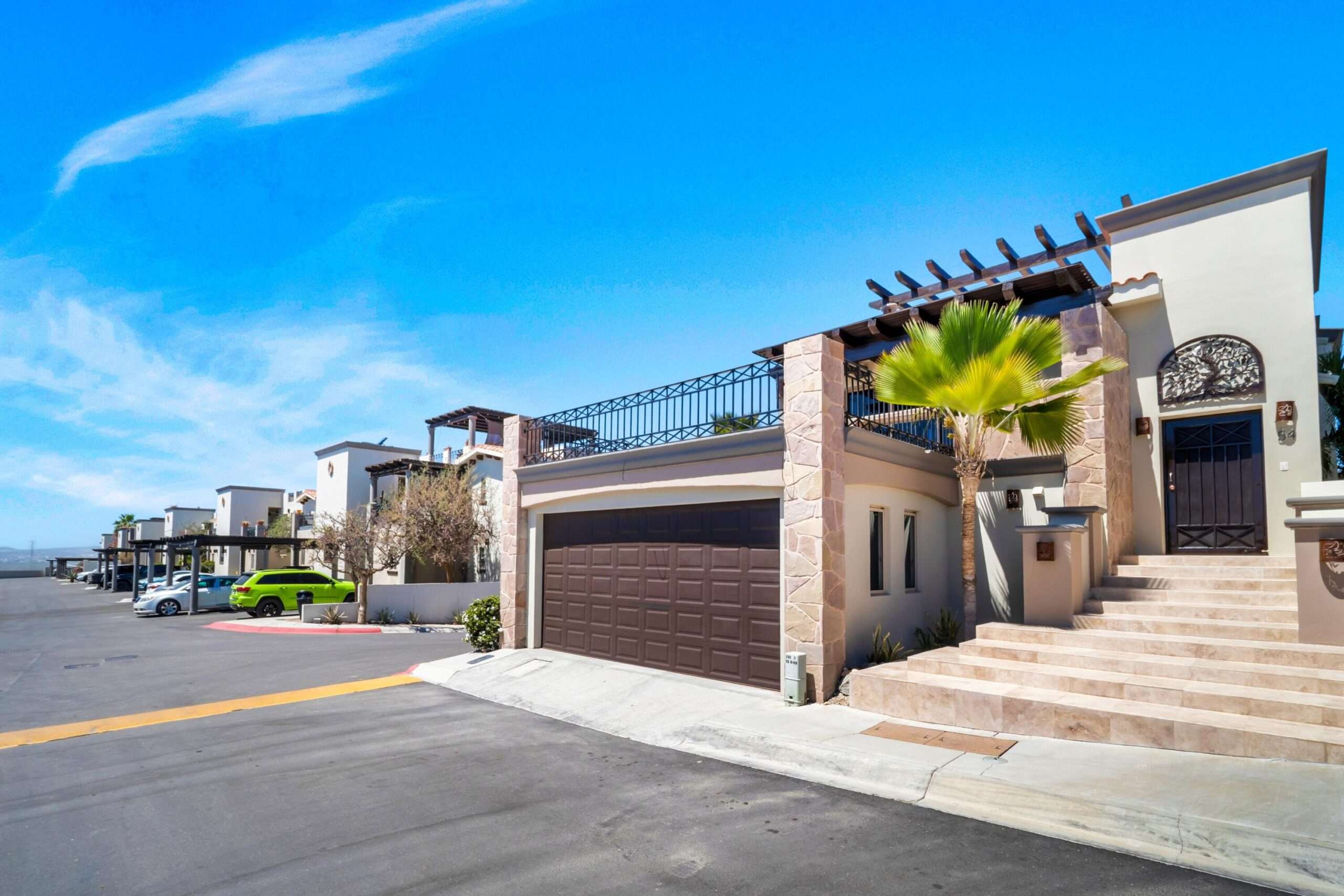 Los Cabos Solara Del Mar CASA LAURELDiscover the perfect blend of style and value with this contemporary 3-bedroom, 3.5-bathroom residence in the heart of the prestigious Solara del Mar community. Spanning 2,193 sq. ft. of air-conditioned luxury, this completed home features elegant Travertine floors, a private garden, and a stunning rooftop terrace with secondary for sale