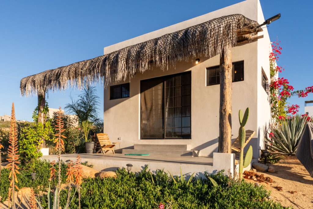 Los Cabos The Canyon Entre Piedras Welcome to The Canyon, San José del Cabo's only fully accessible master-planned community. This enclave of 39 Artigas-designed 4-bedroom homes offers three layout options, central air, four full baths, two-car carport, rooftop terrace with ocean – Casita Cielo Azul, Pacific, Pacific, BS