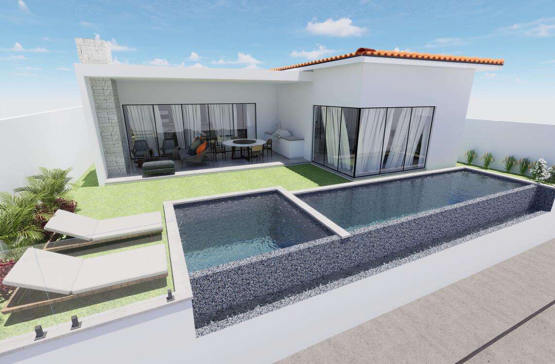 Los Cabos Copala When you enter this spacious single level floorplan you will find that it is inviting and comfortable. This home with 3 full Bedrooms and 4 Bathrooms comes with a 4th Flex Room for entertainment or 4th bedroom, homes to be built to the highest quality and will be ready to move in 9 months from deposit, finishes will include beautiful granite, marble and travertine finishes. This home includes pool Our standard appliances are GE Cafe. These single level homes were well thought out and meticulously designed with every needed feature to make them not only desirable but functional. All residences are ready to enjoy the amenities that Quivira has to offer from Golf to the amazing Beach Club and Gym. floorplan is of actual home for sale, for sale