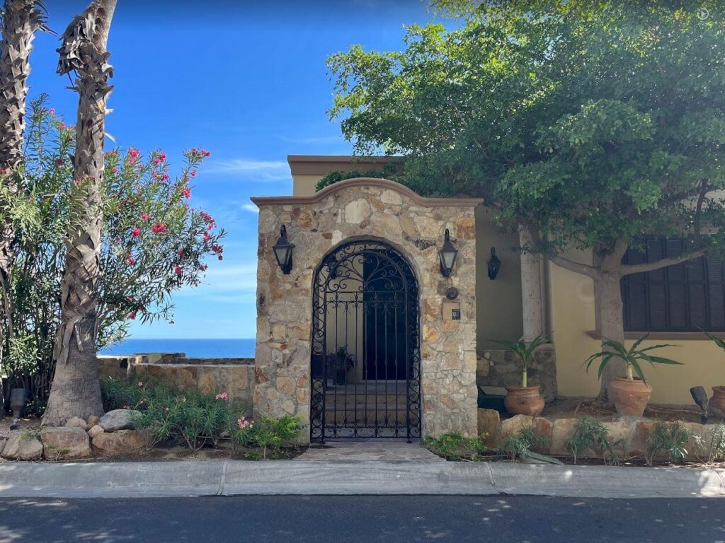 Los Cabos Mediterranea Comfort and privacy all in the heart of El Tezal, in a gated community this 3 bed 3 bath two story home is priced to sell! Mediterranea 41 has a fully secure car port and private patio, perfect for families. An incredible location just steps away from Plaza Novva, restaurants, cafes, shops, are all available and major supermarkets are just down the road. Schools, hospitals and all major amenities are just minutes away, the home is comfortably furnished, air conditioned and has a spacious outdoor area perfect for children to play and pets. A private patio with palapa, mature plants and trees create a very warm inviting space. The location is incredible in El Tezal in a private and peaceful community with a very reasonably priced HOA. – Manzana 26 Callejon de Los Ni, Cabo San Lucas, BS