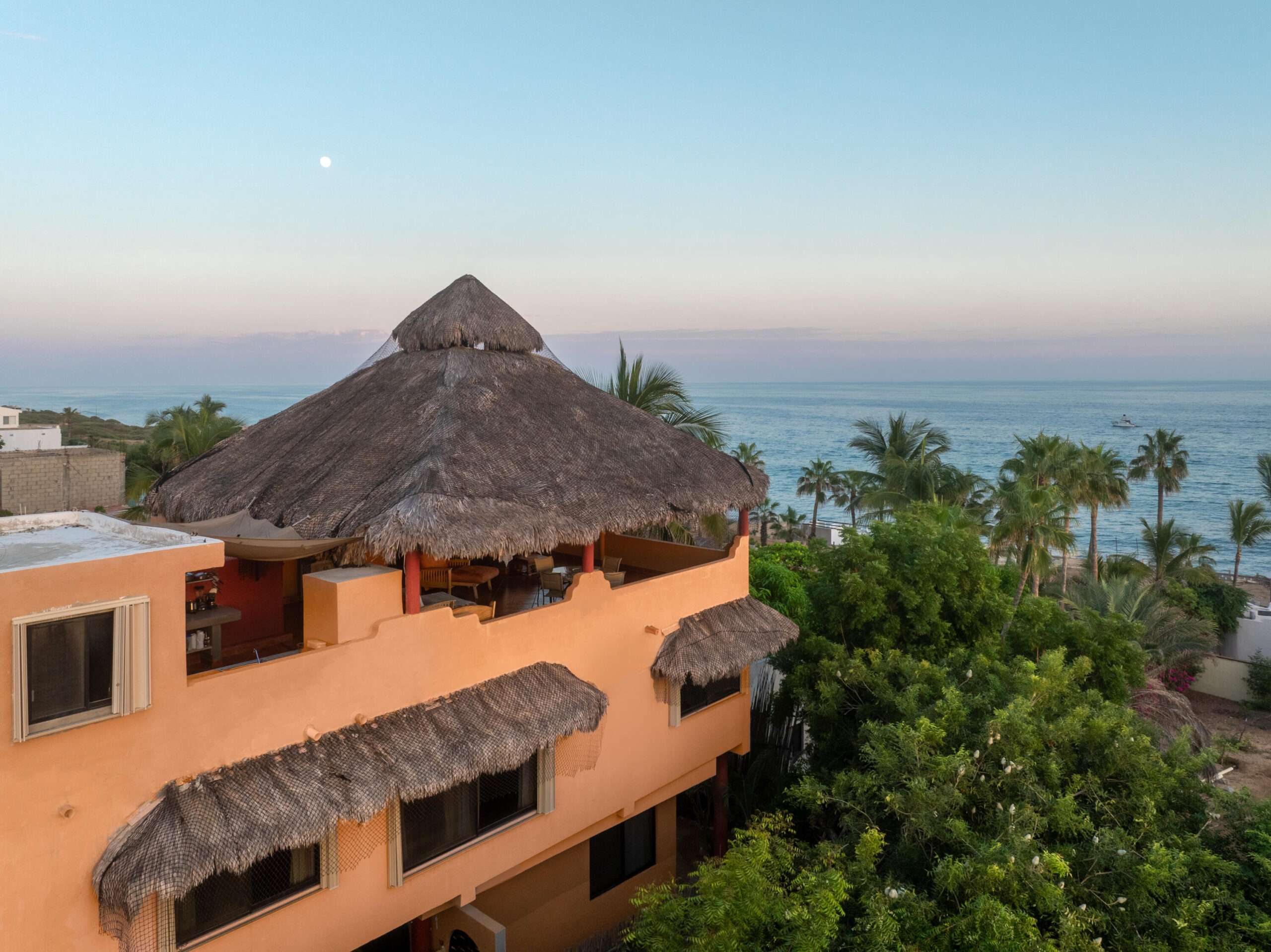 Los Cabos Cabo Bello Casa Granite, situated in the beachside gated community of Cabo Bello, brings together coastal living and everyday comfort just a short stroll from the swimmable beach. The main residence features three bedrooms and three bathrooms, of which two of these bedrooms are on a separate and private side of the house sharing an ocean for sale