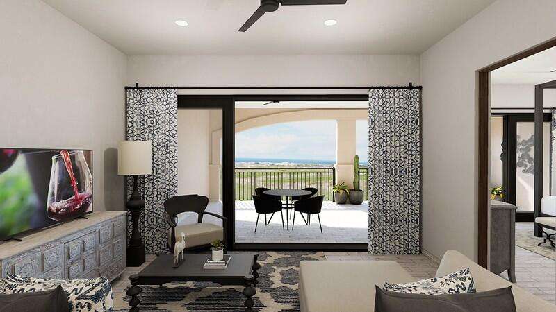 Los Cabos Mavila Spacious 2-bedroom 2-bath condo located in Mavila Towers within Quivira Los Cabos. This well-designed unit features an open living-dining area, fully equipped kitchen, and large private terrace with panoramic for sale