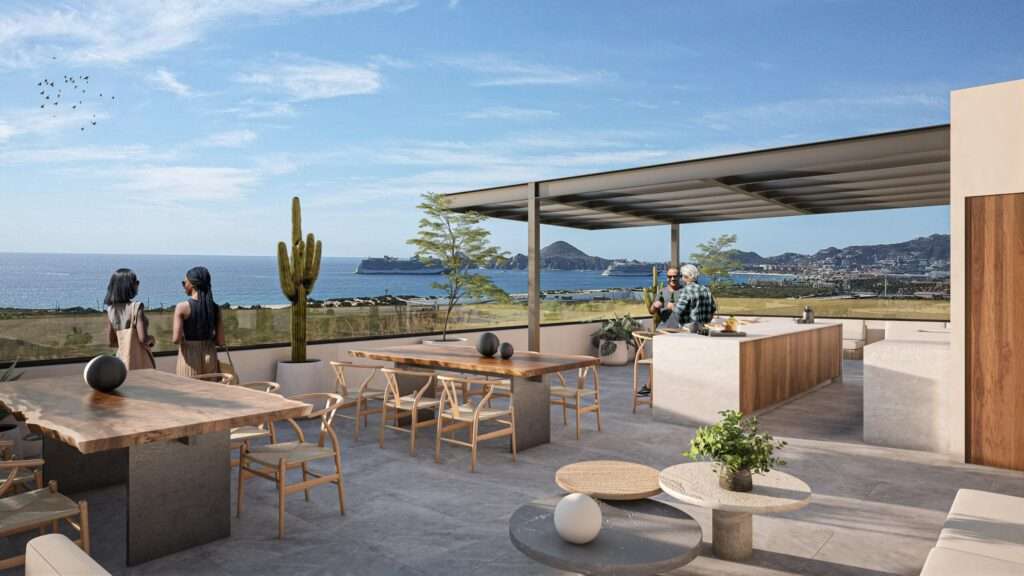Los Cabos Dunna Welcome to Dunna - A New Standard of Luxury in Cabo. More than a residence, Dunna is a vibrant, fully integrated community where luxury, culture, and recreation converge. Designed by renowned architect Sordo Madaleno, this visionary development seamlessly blends timeless elegance with natural tranquility, offering meticulously crafted residences and garden villas complemented by world-class amenities. Elevated Living, Unmatched Experiences Choose from 13 thoughtfully designed floor plans from 2 - 5 bedrooms ranging from 1,475 - 6,458 sq. ft., featuring seamless indoor-outdoor living, elegant finishes, private rooftops, Jacuzzis, and lush garden terraces. Resort-Style AmenitiesEnjoy unparalleled amenities, including:" Infinity pools (Adults-only, Family, Kids & Oasis)" State-of-the-art wellness & fitness center" Luxury spa (sauna, steam, ice baths, massage suites)" Exclusive rooftop lounges & panoramic – Phase 3 'Torre C', Cabo Corridor, BS