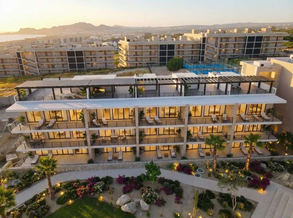 Los Cabos Palma Blanca Palma Blanca is a unique condominium development located in the heart of Cabo San Lucas, next to Pedregal de Cabo San Lucas. Couple of minutes walk downtown, this development is set apart from others in the area because it offers luxurious accommodations at an affordable price. Low density with 15 units. 2 of them being 3 BR | 3 BA, laundry room. Including an elevator, common pool and deck. Additionally, Palma Blanca is situated in a prime location that provides residents with stunning – Salomon de la Cruz, Cabo Corridor, BS