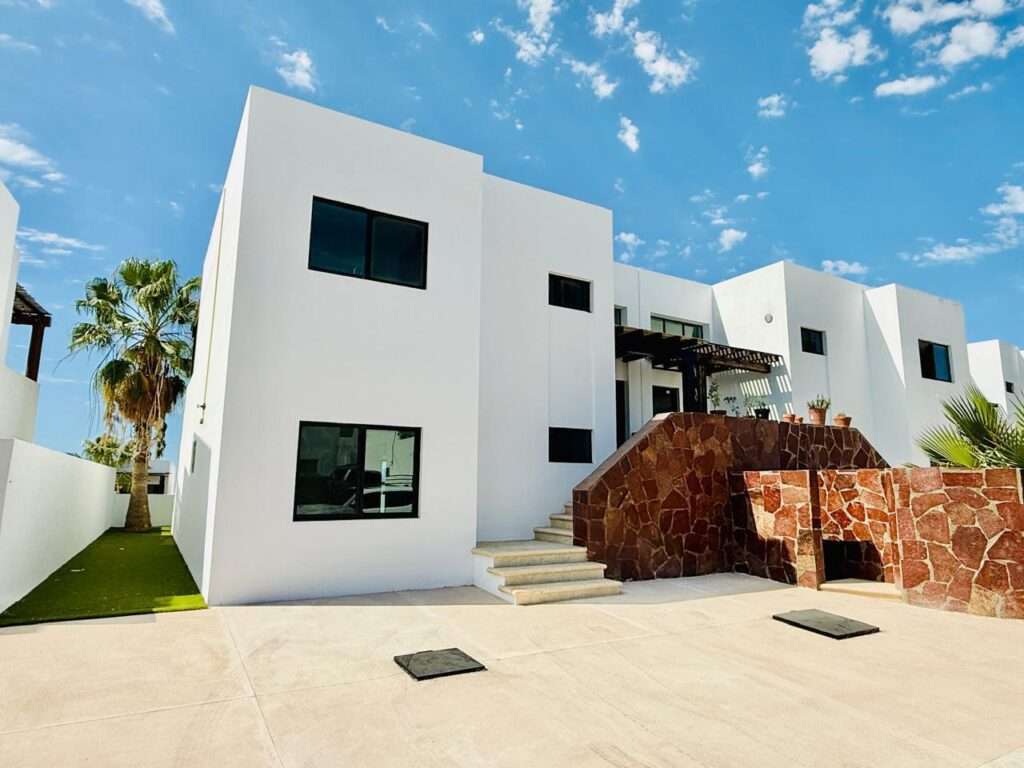 Los Cabos Rancho Paraiso Welcome to Casa Teva, a beautifully renovated single-level retreat tucked inside the gated community of Rancho Paraíso in Cabo San Lucas. This 3-bedroom, 2.5-bath residence blends effortless coastal style with thoughtful modern upgrades, creating a turnkey home that is both elegant and highly functional.Recently reimagined in a refined coastal-chic aesthetic, the home features bright, airy interiors, natural textures, and a relaxed sophistication that reflects the spirit of Baja living. Beyond its visual transformation, Casa Teva has undergone extensive systems upgrades, offering peace of mind and comfort for full-time living or effortless vacation use.Positioned to capture some of the area's most captivating vistas, the home enjoys beautiful – San Marcos, Cabo Corridor, BS