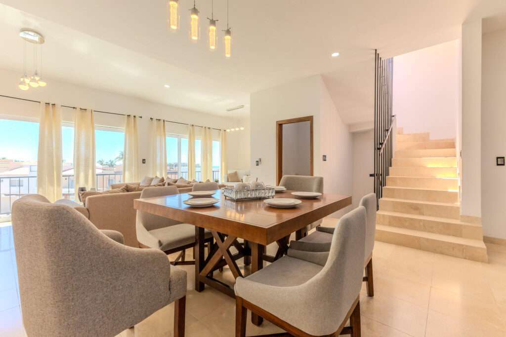 Los Cabos Camino Del Mar BEST DEAL IN CAMINO DEL MAR! Located in el Tezal, Los cabos, Upgraded home with Maids quarters, Marbel Floors and Grill area, Don't miss the Opportunity to own this 3-Bedroom, 3.5-Bath plus Maid quarters Home in Camino del Mar, Cabo San Lucas, Discover your dream home in the tranquil Camino del Mar community! fully furnished, turnkey property offers an unparalleled living experience for convenience and privacy. Low HOA Fees - Affordable livingResort-Style Amenities:24/7 Gated Security - Peace of mind day and night Sparkling Community Pool - Perfect for cooling off on warm Cabo days Fully Equipped Gym - Stay fit and active without leaving the community Beautiful Park - A serene space to enjoy nature and Pet Park. – Villas Del Tezal 117, Cabo Corridor, Cabo Corridor, BS