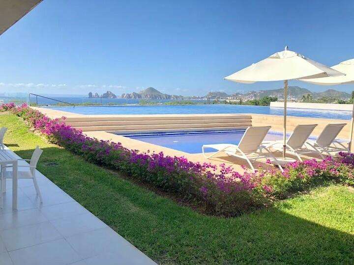 Los Cabos Mavila Spacious 2-bedroom 2-bath condo located in Mavila Towers within Quivira Los Cabos. This well-designed unit features an open living-dining area, fully equipped kitchen, and large private terrace with panoramic for sale