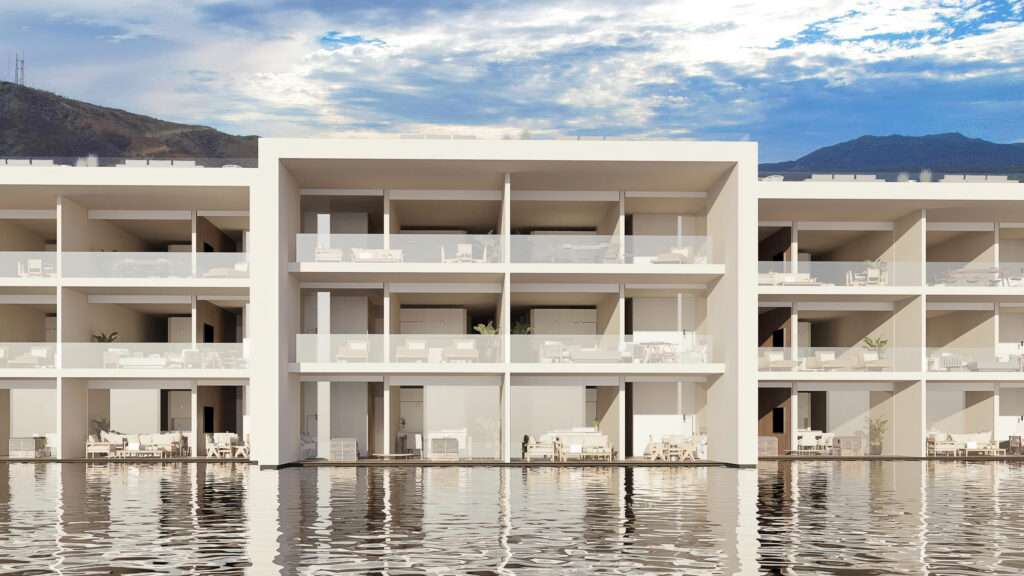 Los Cabos Cora Aqua Tower, located within Club Campestre San José del Cabo, one of Los Cabos' premier gated communities. Features 2 bedrooms, 2 full bathrooms, a guest half bath, TV room, laundry room, ocean – Terra192 #306 City View, Cabo San Lucas, Cabo San Lucas, BS